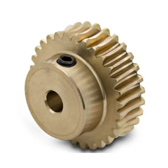Custom design service left hand lead worm gear, double lead worm wheel gear