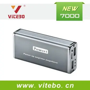 Dual USB Mobile Power Bank Gift 7000mAh