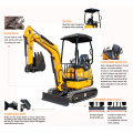 Xiniu Best Preço 2.0 Ton Mini Excavator com Certificado CE Hot Sale na Europa