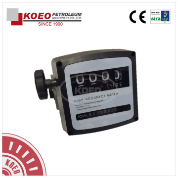 FM - 120 4-digits Mechanical Diesel Fuel Oil Flow Meter
