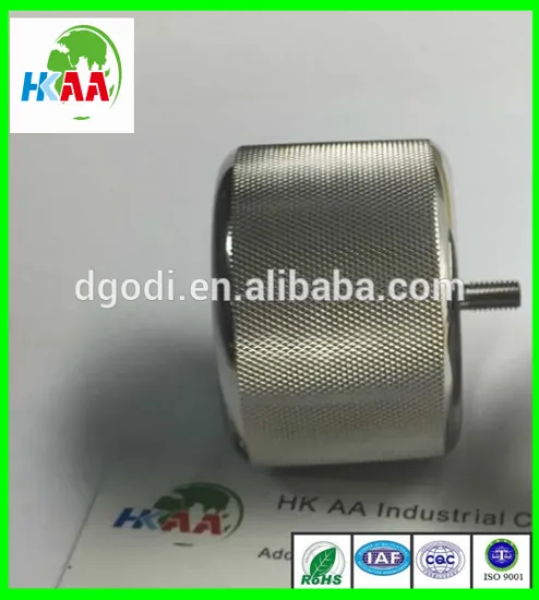 custom China made Precision CNC machining parts, stainless steel knurled knob, aluminum knurled knob