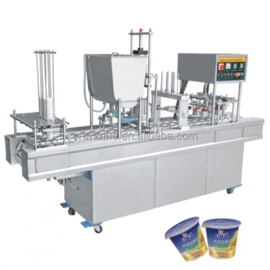 Automatic Jelly, Yogurt, Ice Cream, Juice, Sugar, Honey Rotary Cup Filling, Capping and Sealing Machine CD-20C
