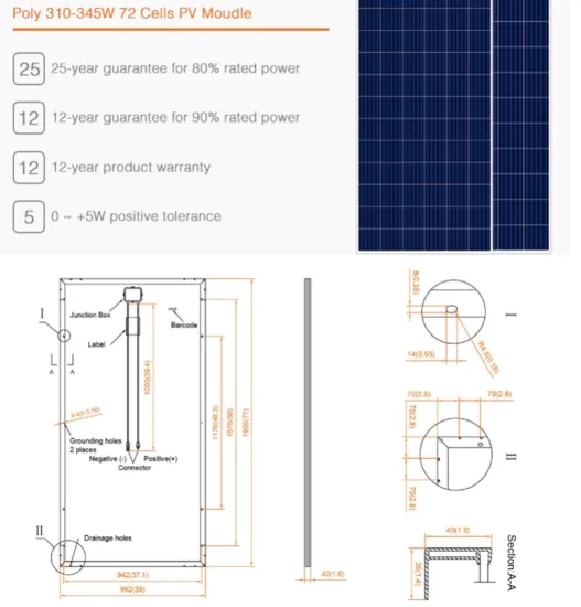 Poly 310watt 300 watt solar panel