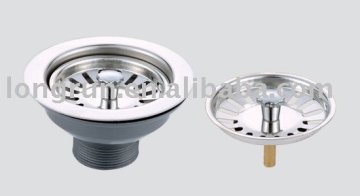stainless steel sink strainer