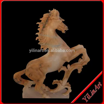 Natural Stone Life Size Horse Statue For Decoration