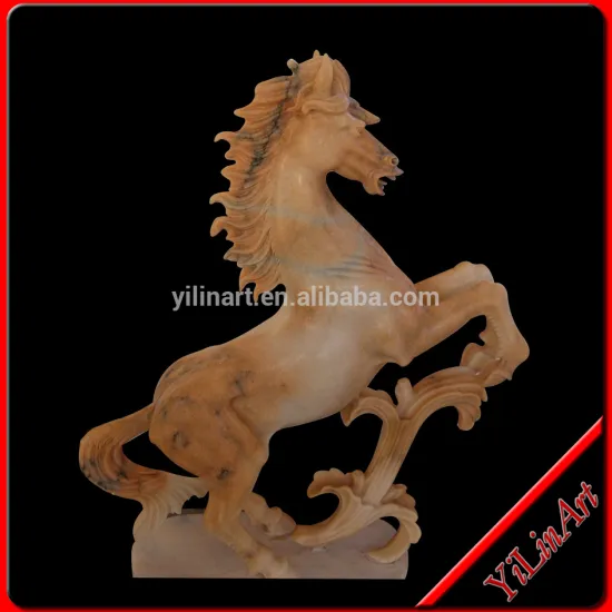 Natural Stone Life Size Horse Statue For Decoration
