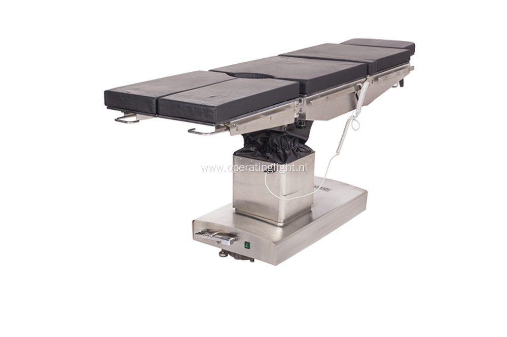 Medical electric operating table