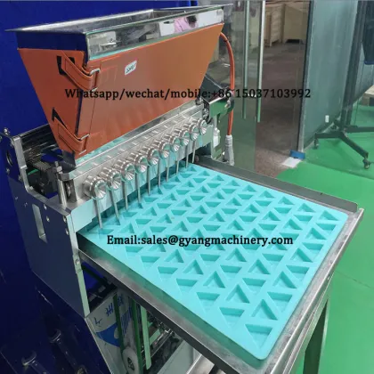 Small Tempering Chocolate Lollipop and Cream Fudge Making Machine
