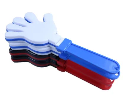 Portable Plastic Cheering Hand Clapper: The Perfect Noise Maker for Sports Events and Celebrations