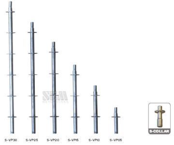 Ringlock Clamp Systems Scaffolding With Different Size Cup Vertical Post And Spigot