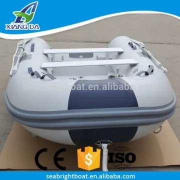 3Passengers rib fiberglass outboard speed boat