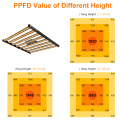 EU estoque 640W LED dobrável crescer luz