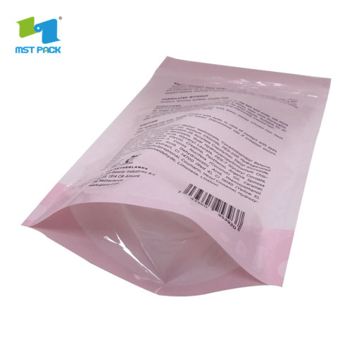 Heat Seal cornstarch biodegradable Plastic Packaging with your own logo