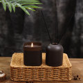 Black Amber Scented Candle