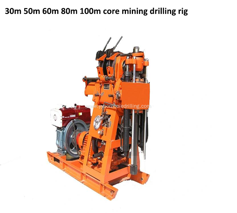 100-200m Core and Soil Investigation Drilling Rig