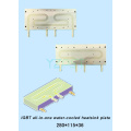 YZPST brand IGBT all-in-one water-cooled heatsink plate