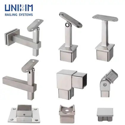 River Landscape Indoor Zinc Alloy Stainless Steel Railing