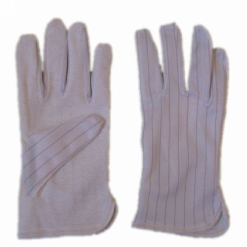 Bleach Cotton Labor Glove with PVC DOT on Palm (JMC-397B)
