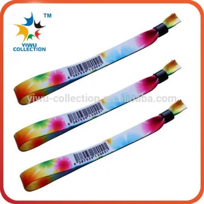 Nice Macau Sands Aniversity Ribbon Fabric Satin Wristband