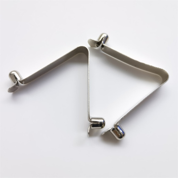 Chine Factory Custory Double Push Button Spring Clip Snap Clip V Forme Clips de ressort de tube métallique "Cependant, si nous visons la concision tout en conservant des informations clés," Custom V Face Metal Tube Spring Clips "pourrait êt