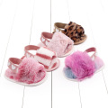 Toddlers Fur Sandals for 0-12 Months Baby