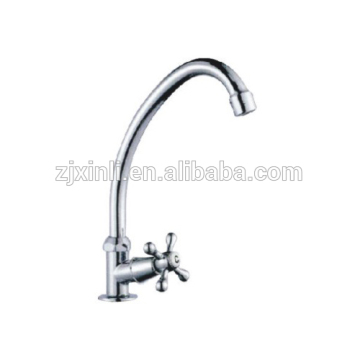 Deck Mount Cold Water Tap, Polish and Chrome Finish