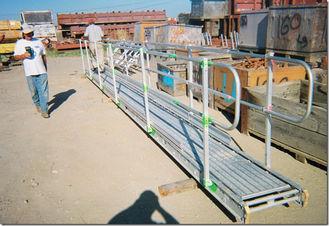 Heavy Duty Aluminum Plank Grating / Aluminum Scaffold Plank