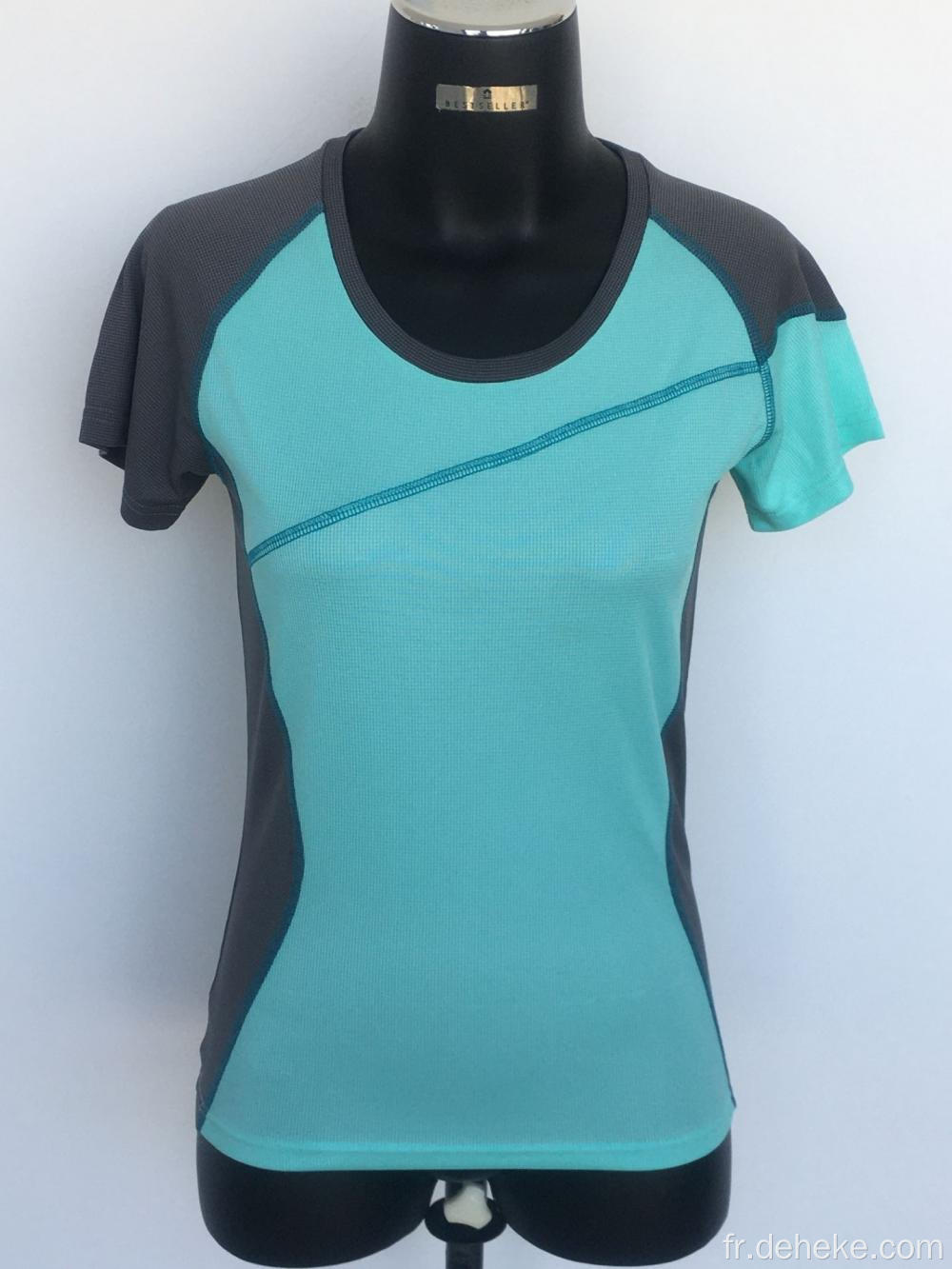 Slim confortable Sport Knited Wear Tshirt