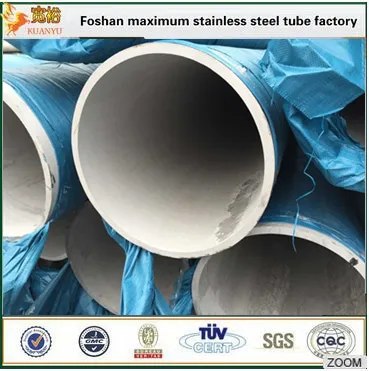 TP304 316 stainless steel pipe tubes astm a778 welded pipe price with free sample