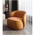 Designer criativo U Sofá Modern Leather Reclining Sofá