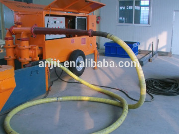 Hydraulic foam concrete pump