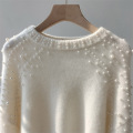 Pullover Sweater with Pearls