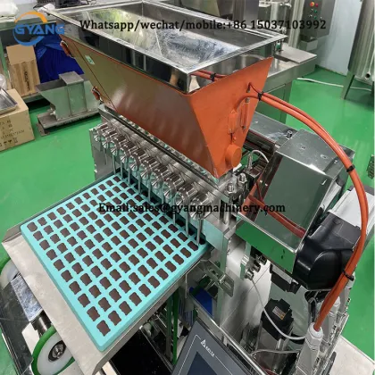 Small Tempering Chocolate Lollipop and Cream Fudge Making Machine