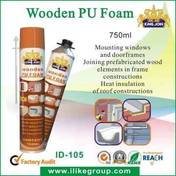 Sound Insulation 750ml Pu Foam Spray / Seal For Bonding , Mounting