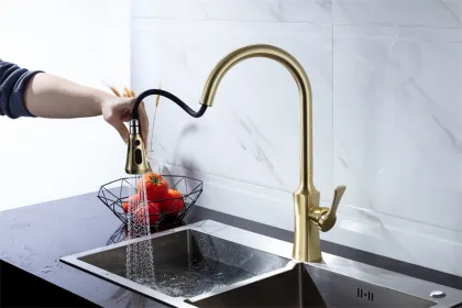 Bronze Kitchen Tap Gold Kitchen Mixer Tap