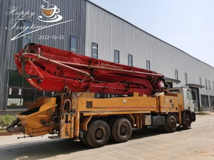 China Machinery Used Pump Truck Putzmeister Concrete Pump Car Price