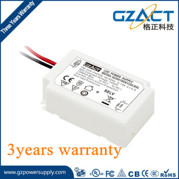 2016 NEW ARRIVAL 9w 12W led driver GZACT 12v/24v led strip driver with SAA TUV approval