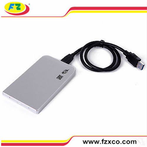 2.5 Slim Aluminum External SATA Hard Drive Enclosure