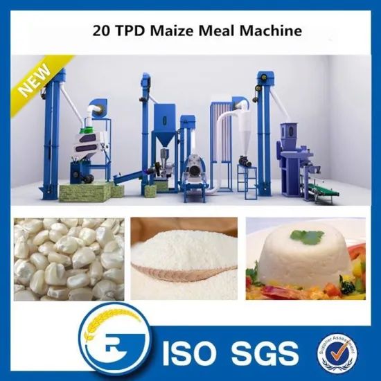 20 T maize meal milling machine