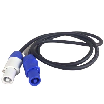 Customizable Professional Light Audio PowerCon Male Female Connector Cable 1.5m 3*1mm