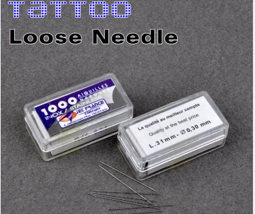 Stainless steel loose needles making tattoo neede