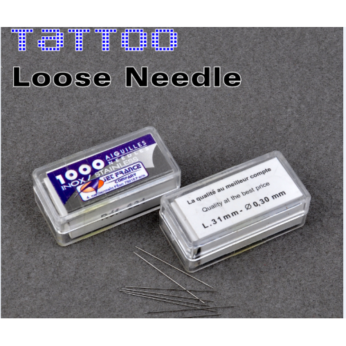 Stainless steel loose needles making tattoo neede
