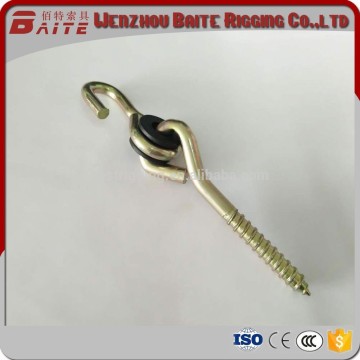 Swing hook steel carabiner Mannfacturer in rigging hardware in China Steel All Types Screw Hook