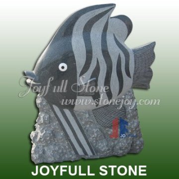 Granite Animal Sculptures, Fish Animal Sculpture