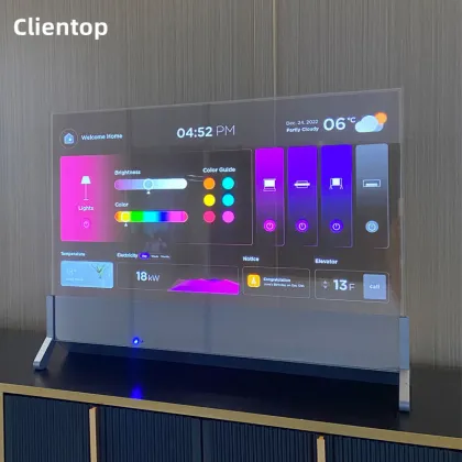 30 Inch Transparent OLED Display Touch Screen - Ultra Thin See-Through OLED