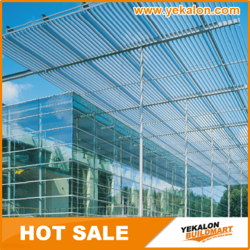 Yekalon Curtain Wall System Automatic Sun Shade Aluminum Window Louver Price