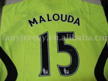 #15 MALOUDA CHELSEA AWAY 07/08 JERSEY (NO. 1 SUPPLIER OF SOCCER JERSEYS)