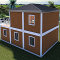 Luxury prefab container house as modern container house and container office