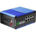 Industrial PoE Managed Ethernet Switch 8*10/100/1000BASE-TX+2*SFP Uplink Port