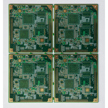 Resin plugged holes HDI circuit boards